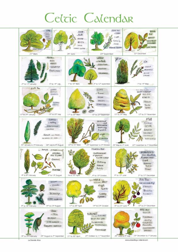 Calendrier Celtique poster